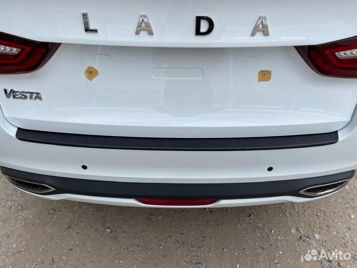 Накладка на задний бампер Веста NG, NG Cross