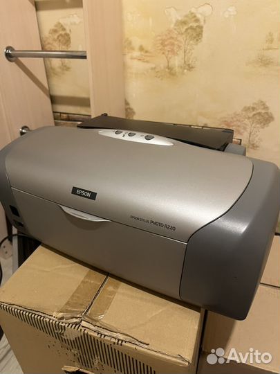 Цветной принтер epson