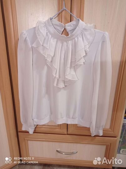 Школьные блузки для девочки 140 146