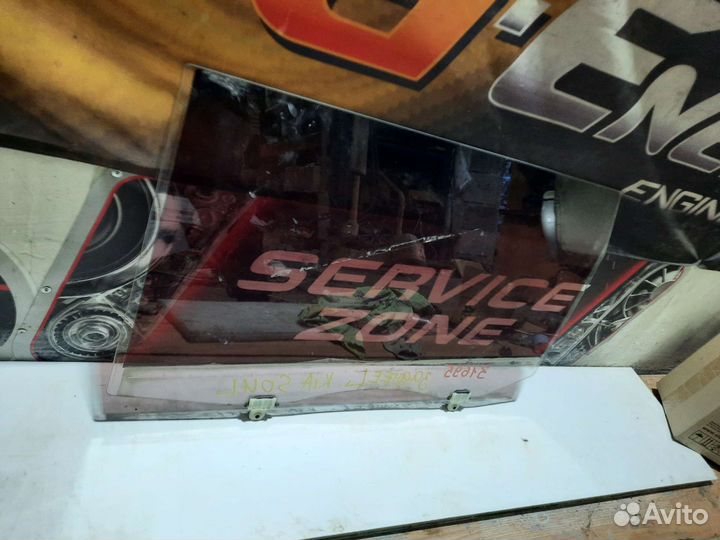 Стекло задней левой двери Kia soul