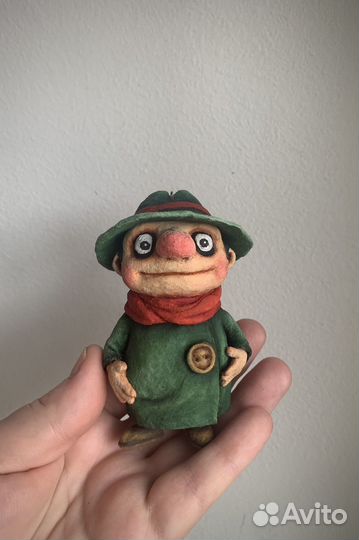 Ватные елочные игрушки