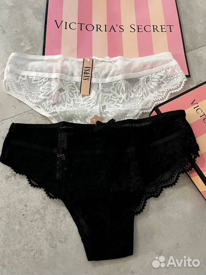Victoria secret трусы набор 2шт