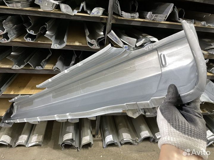 Порог левый Chevrolet Lanos 2002-2009 (Potrykus)