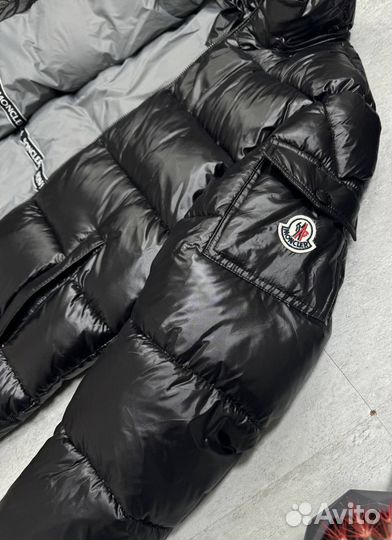 Пуховик Moncler Мужской Премиум Глянец