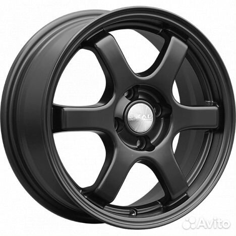 R15 4x100 6J ET50 D60,1 Скад Киото черный бархат