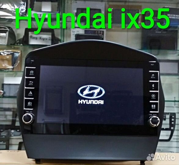 Hyundai ix35 магнитола Android с крутилками новая