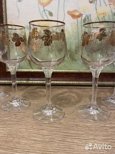 Винтаж: бокалы для вино. Германия