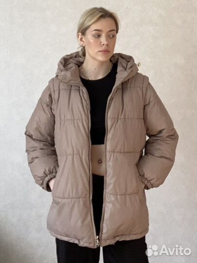 Пуховик-жилет 2в1