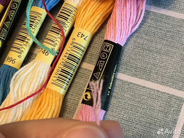 Набор ниток мулине