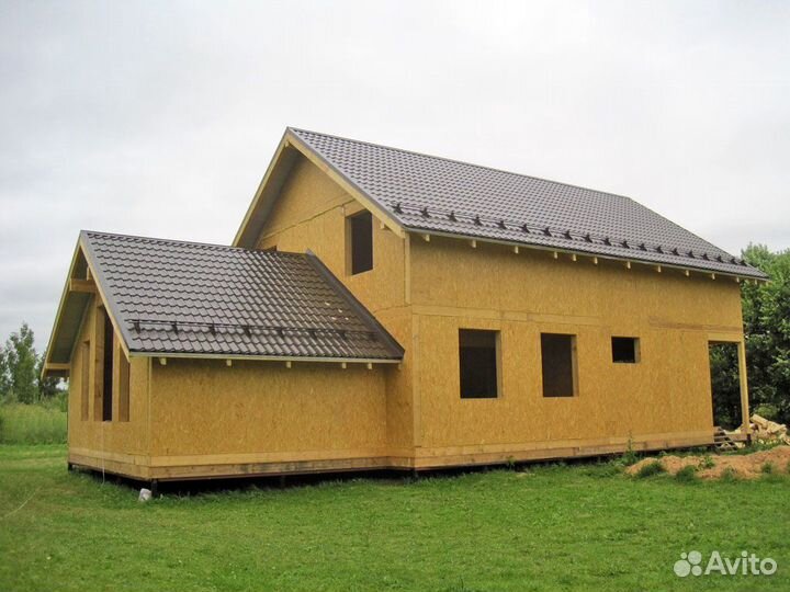 Бригады на сборку Каркасно-панельных и сип домов