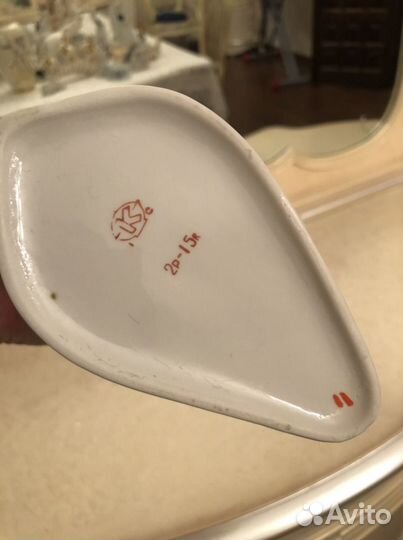 Салфетница Коростень «Рыба» СССР