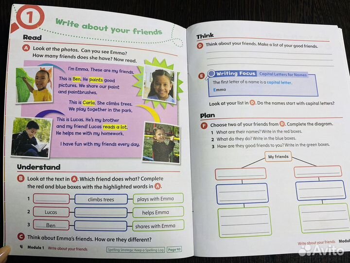 Oxford discover 1. Writing & spelling