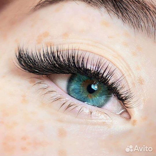 Наращивание ресниц на дому