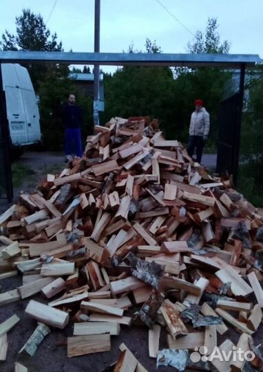 Дрова в укладку