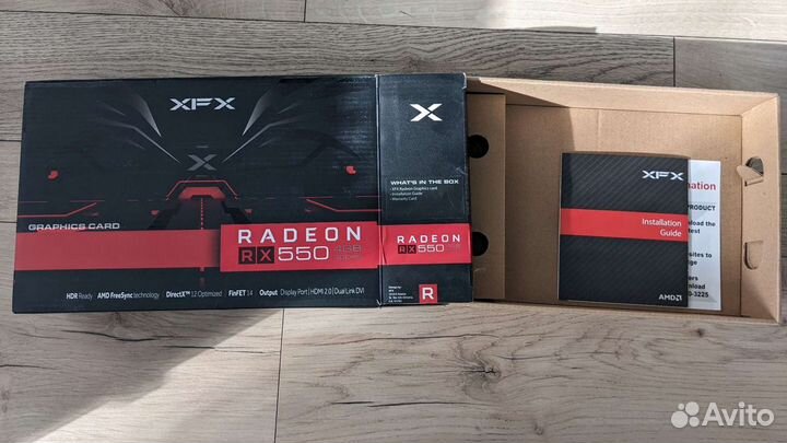 Amd radeon RX 550 4gb