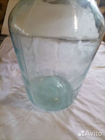 Бутылка стеклянная 20 литров