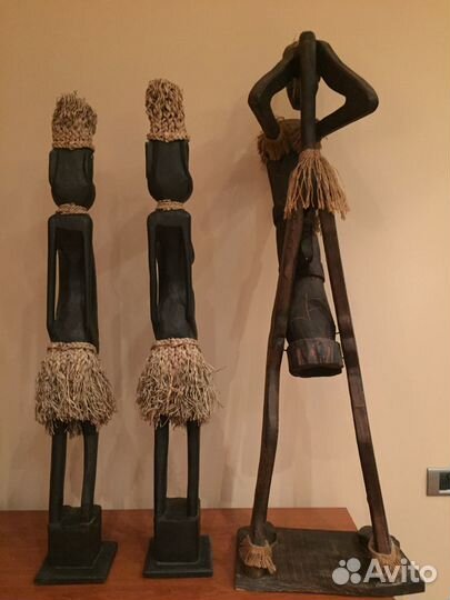 Статуи статуэтки фигуры из дерева