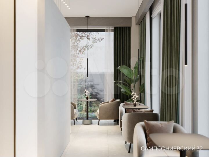 2-к. квартира, 65,3 м², 6/10 эт.