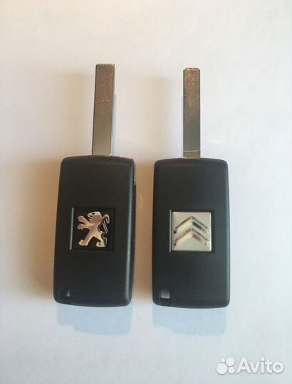 Корпус ключа Peugeot Пежо ситроен Citroen