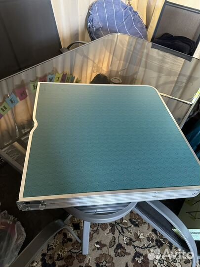 Складной туристический стол и стулья новый