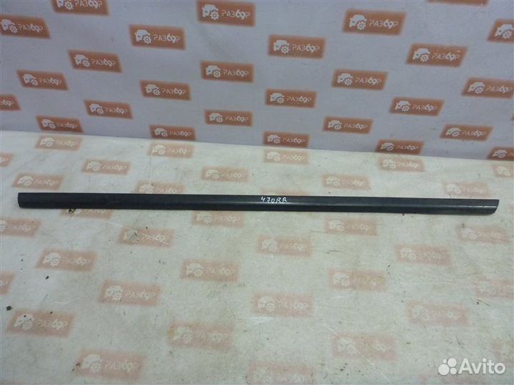 Уплотнитель стекла двери бархотка задний правый