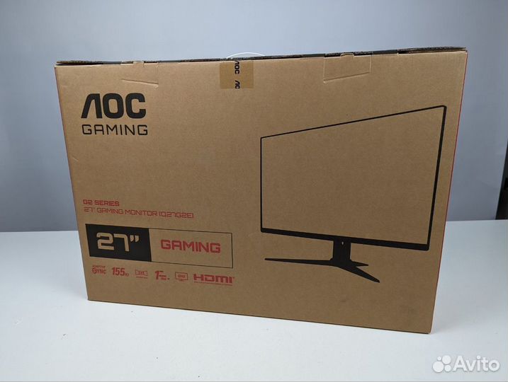 Игровой монитор AOC Q27G2E/BK