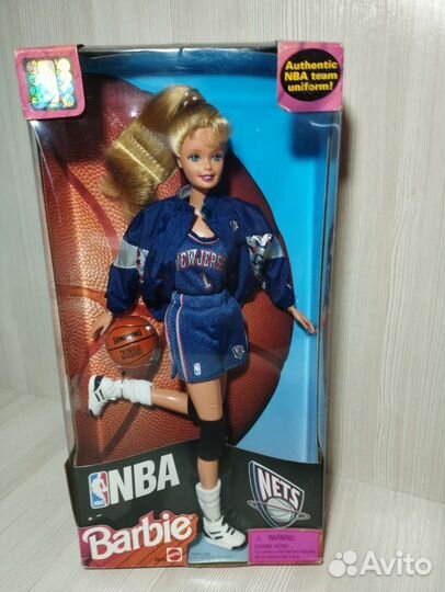 Кукла Barbie NBA Nets Баскетболистка