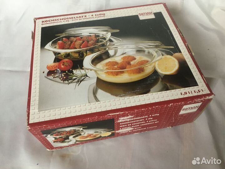 Жаропрочная посуда simax