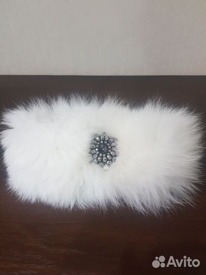 Повязка меховая с песца Chobi