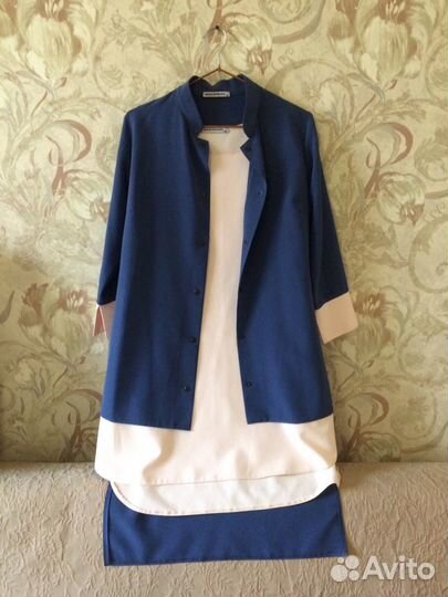 Платье + кардиган