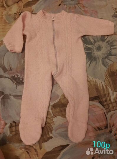 Детские вещи на девочку до 8 месяцев