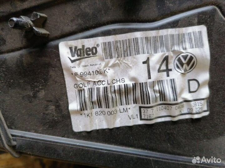 Корпус отопителя (печки ) Volkswagen Golf Jetta 5