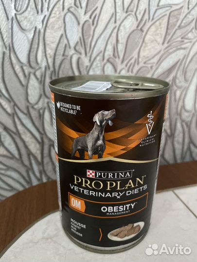 Влажный корм PRO plan OM Obesity Management
