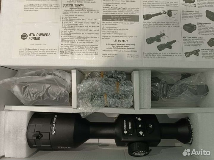 Цифровой прицел ATN X-Sight 4K PRO 5-20