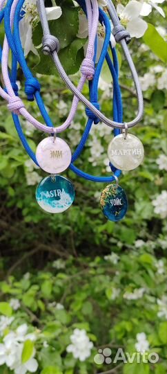 Адресники для собак из смолы