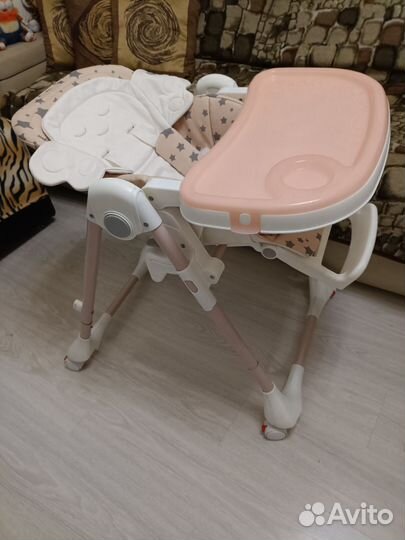 Стульчик для кормления happy baby