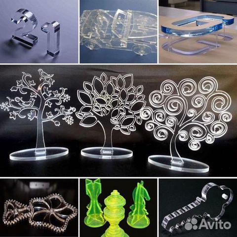 Лазерная резка фанеры, пластика, оргстекла