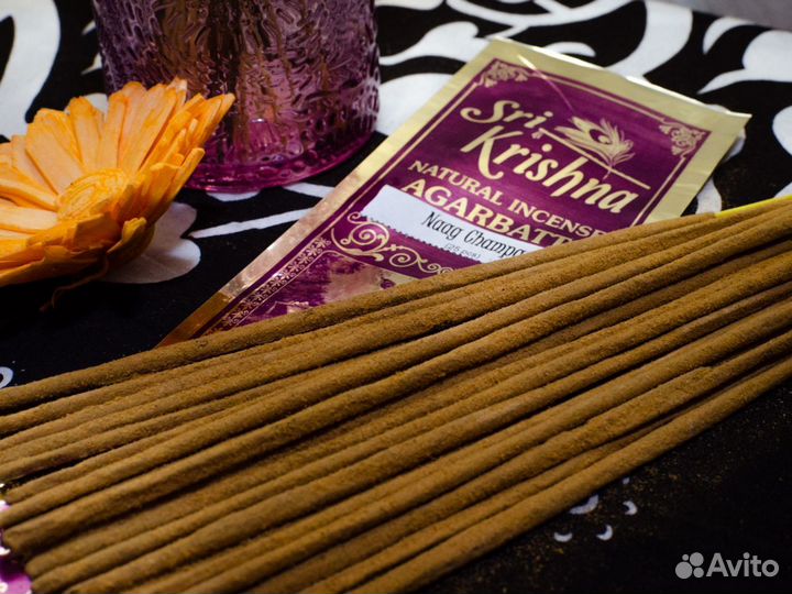 Nag Champa 25шт. Благовония храмовые (Индия)