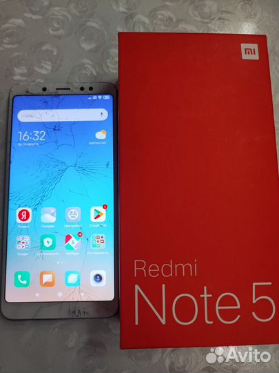 Телефон Xiaomi redmi note 5