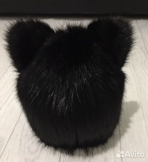 Шапка норковая женская
