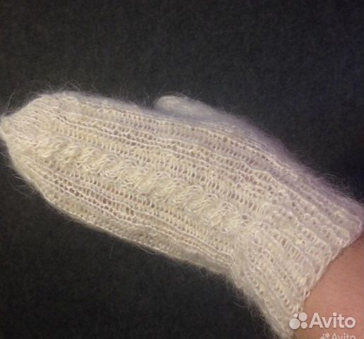 Варежки пуховые