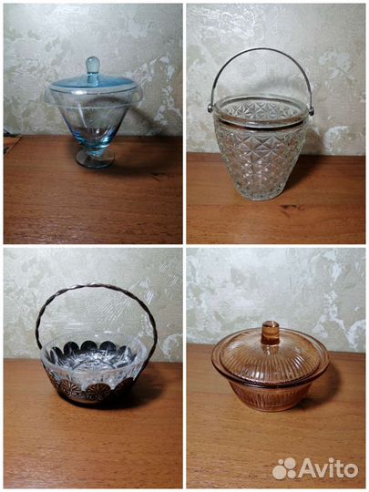 Ваза конфетница СССР