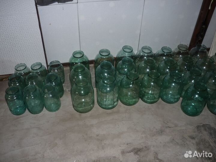 Банки стеклянные 3л., 2л., 1.5л
