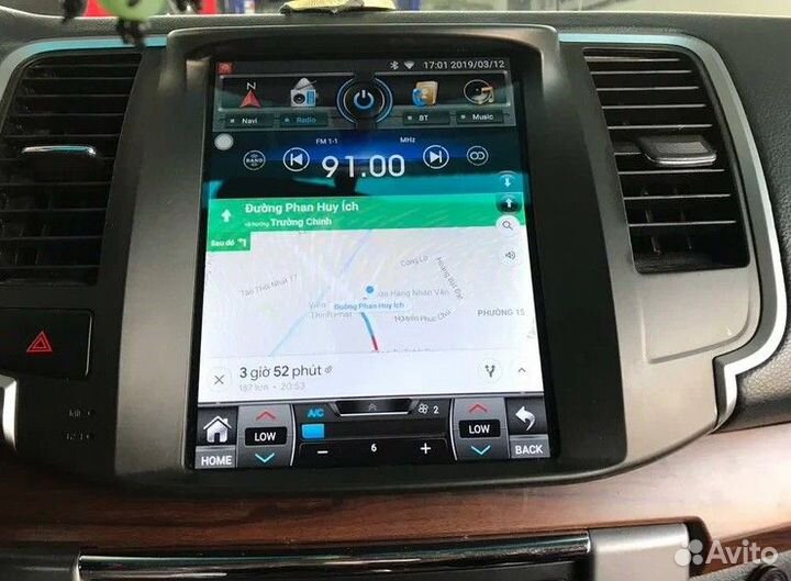 Штатная магнитола для Nissan Teana с 2008г.в. по 2