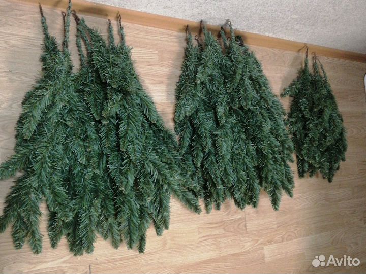 Еловые ветки искусственные
