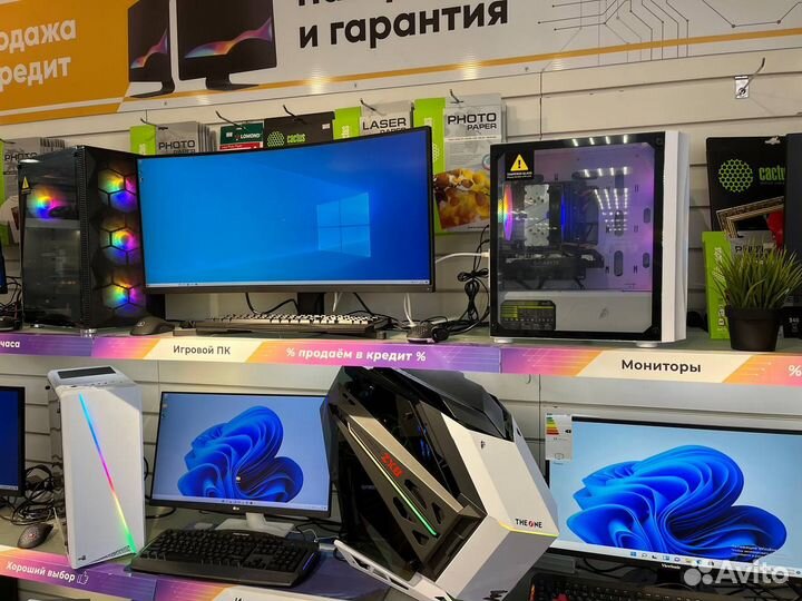Компьютер для игр intel core i7 RTX 3060Ti /4070Ti