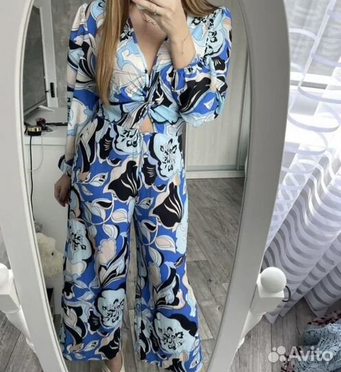 Комбинезон брючный женский летний