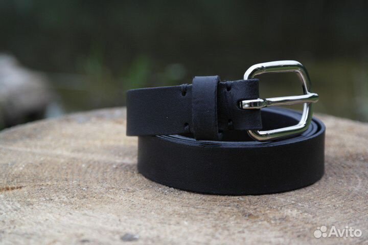 Ремень женский кожаный ручная работа