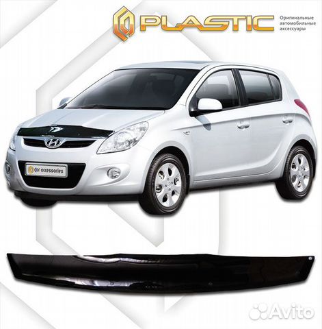 Дефлектор капота Hyundai i20 2009