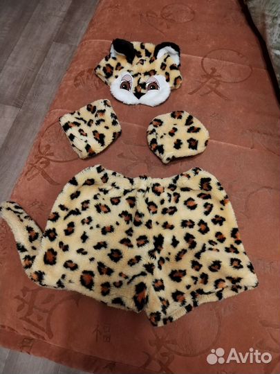 Новогодний костюм леопарда